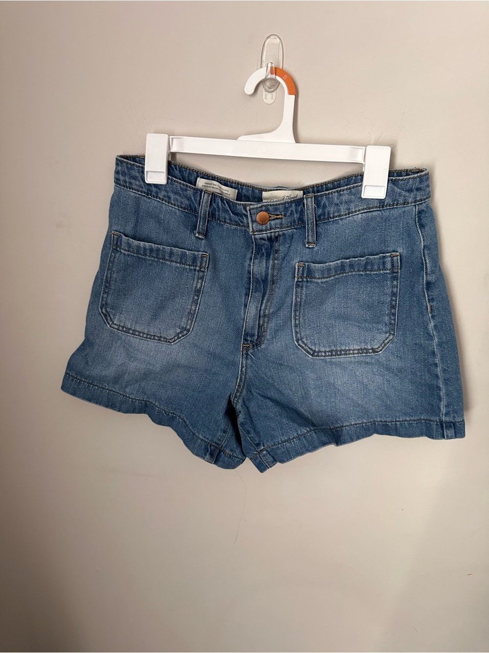Universal Thread Blue High-Rise Pocket Denim Shorts